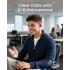 Anker Soundcore C50i, Open-Ear Headphones, Ultra-Comfort, FlexiClip Design, 12mm Drivers for Powerful Bass, AI Clear Calls, 28H Playtime, Secure Fit, Hi-Res, IP55, Bluetooth 6.0, Black